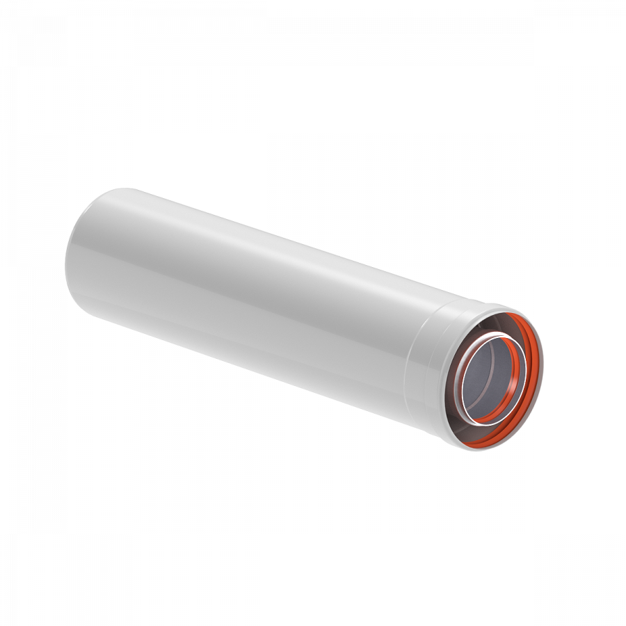 Удлинение Ø80/125 L500 мм