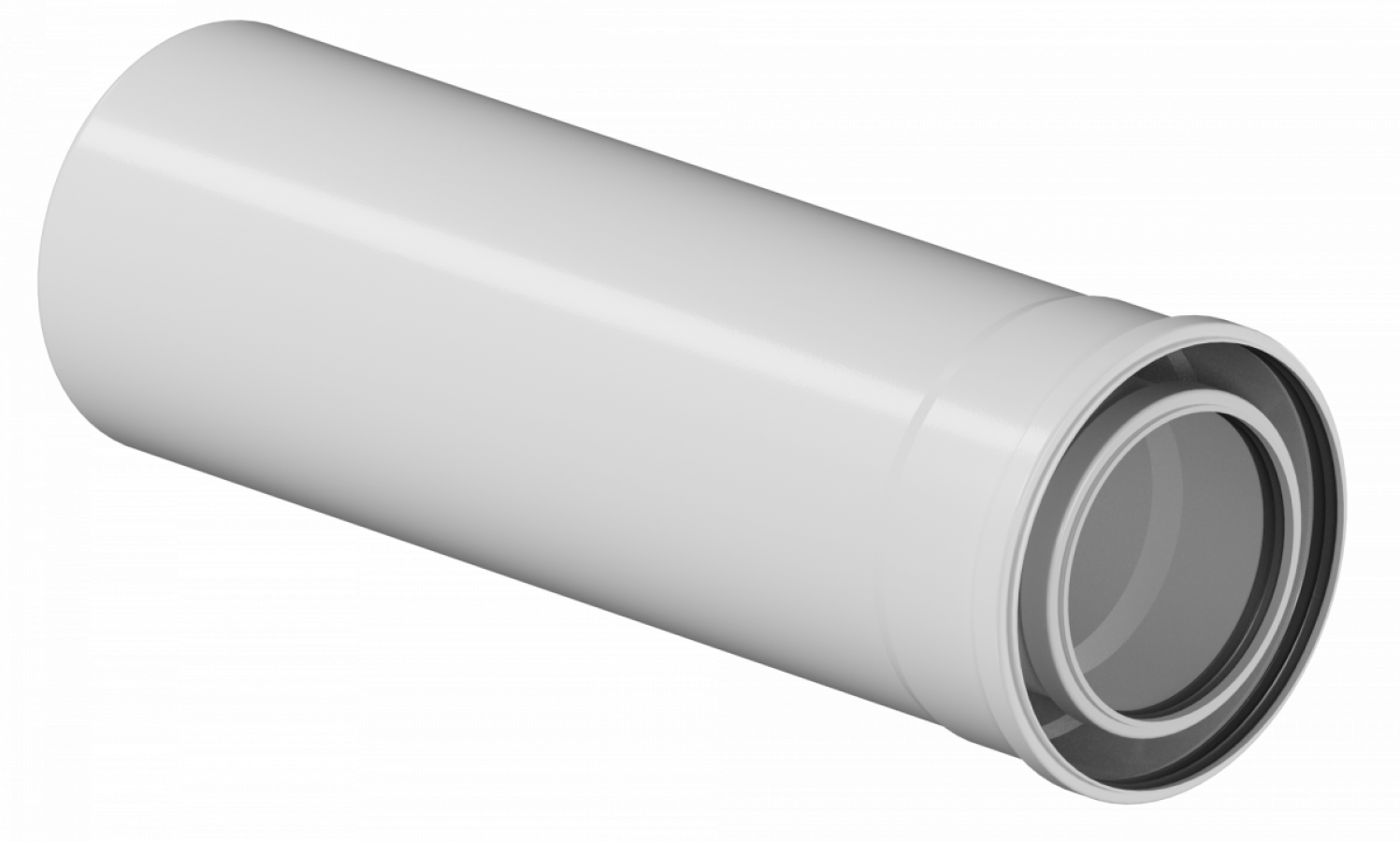 Удлинитель конденсационный Ø110/160 L500 мм